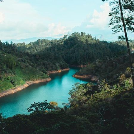 Cabanas Refugio Himalaya Guatape Ngoại thất bức ảnh