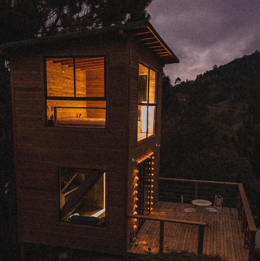 Cabanas Refugio Himalaya Guatape Ngoại thất bức ảnh