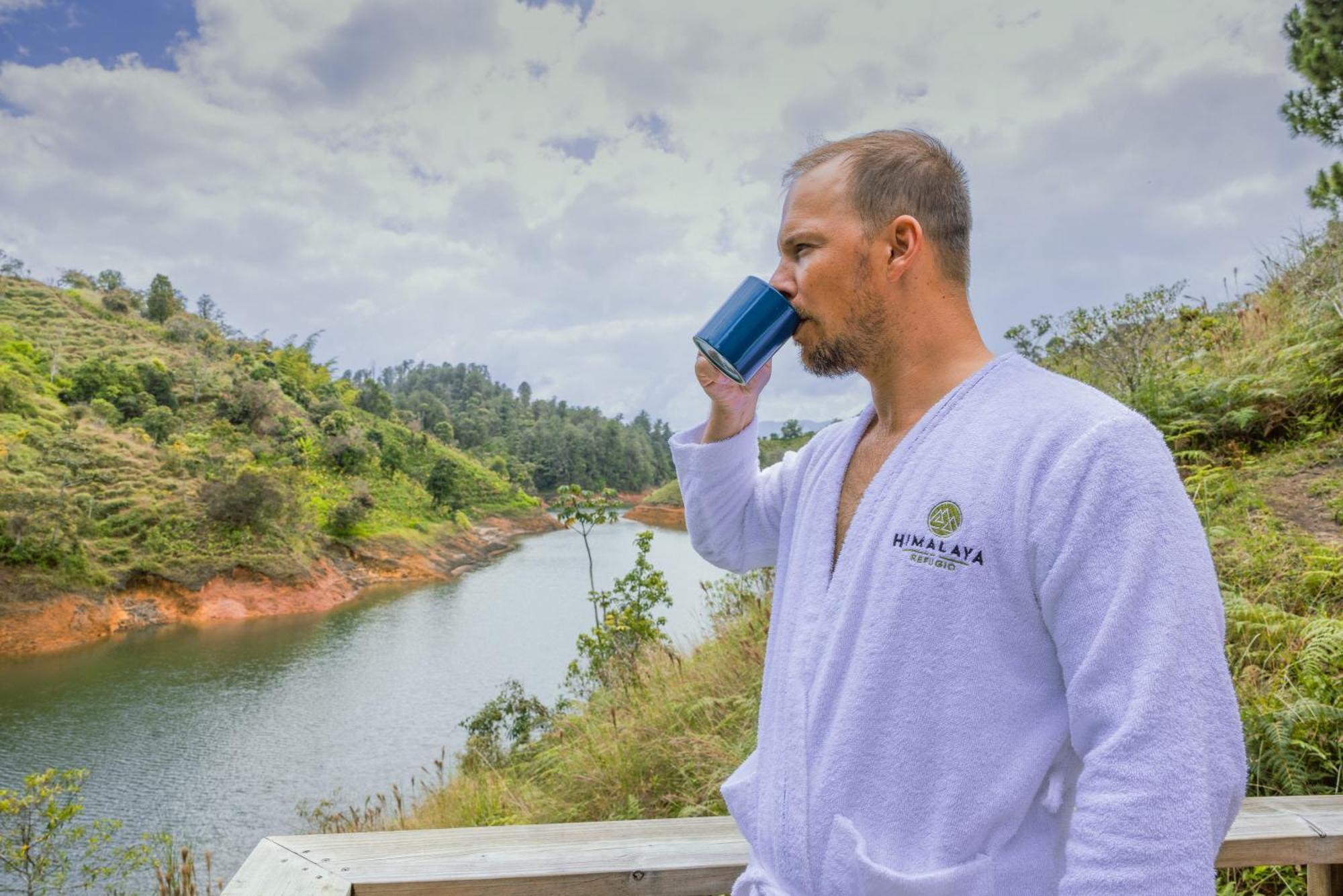 Cabanas Refugio Himalaya Guatape Ngoại thất bức ảnh