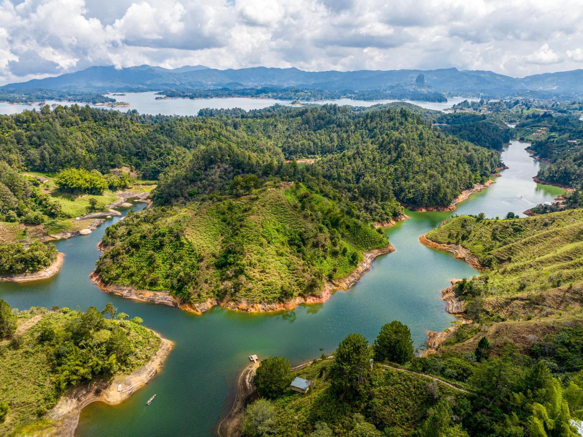 Cabanas Refugio Himalaya Guatape Ngoại thất bức ảnh