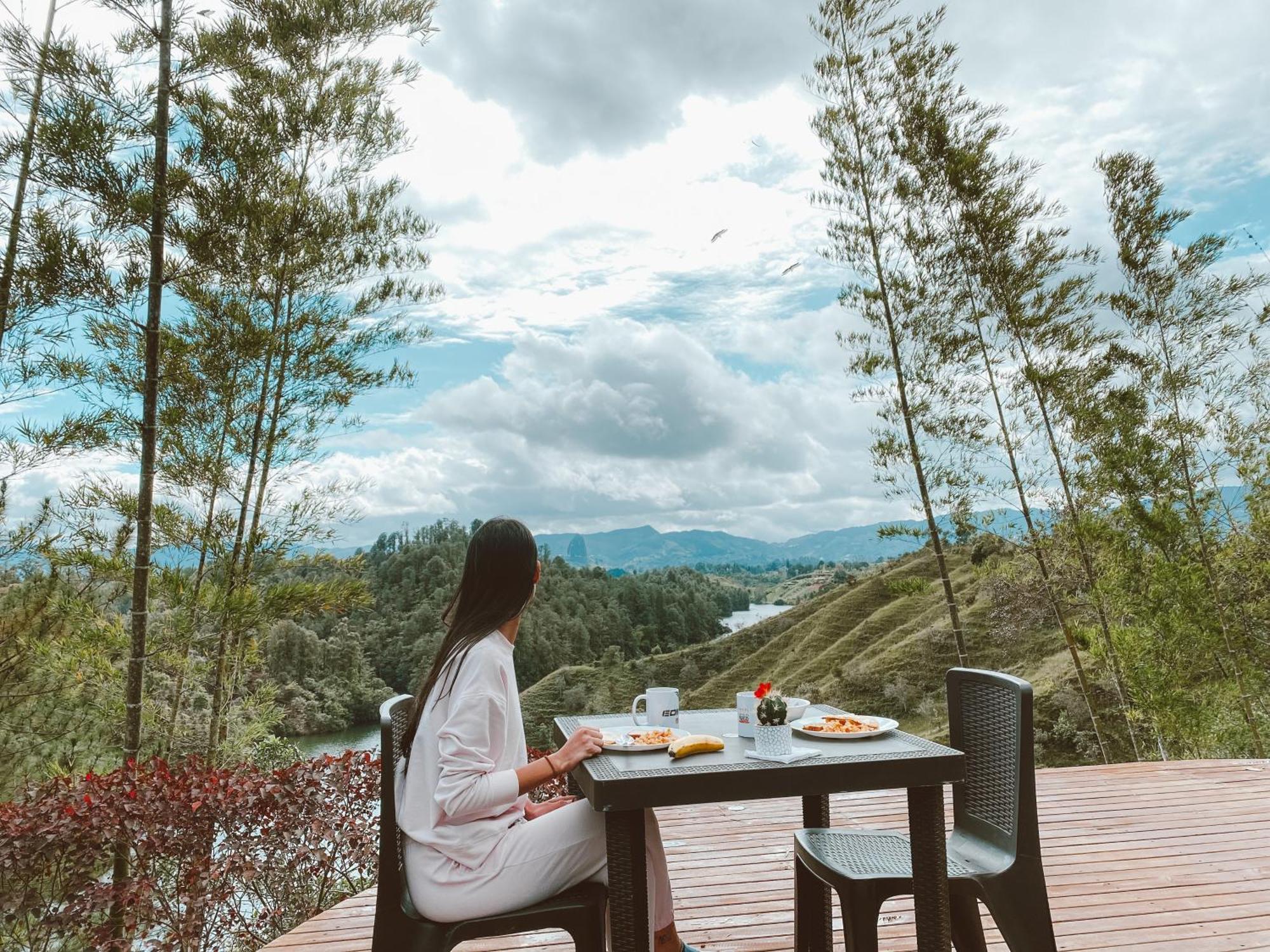 Cabanas Refugio Himalaya Guatape Ngoại thất bức ảnh